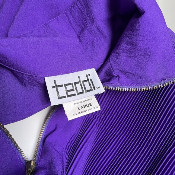 80s royal purple jacket - Picture 3 of 7